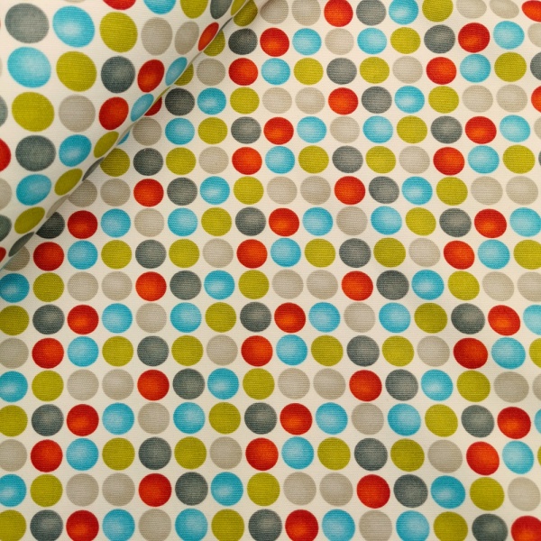 Cotton Canvas - Polkadot AUTUMN